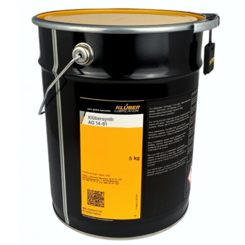 Klübersynth AG 14-61 Special lubricant for open drives 5 kg bucket