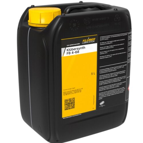 Klübersynth FB 4-68 High-speed spindle oil ISO VG 68, 5 L canister