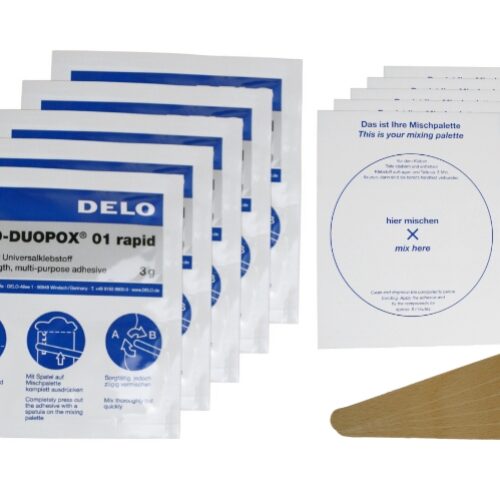 Delo-Duopox 01 Rapid Two-Part Epoxy Adhesive – repair kit 5 x 3g