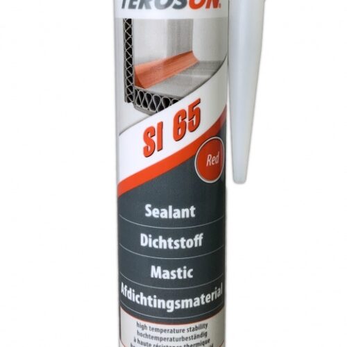 Teroson SI 65  cartridge Silicone sealant red 300ml