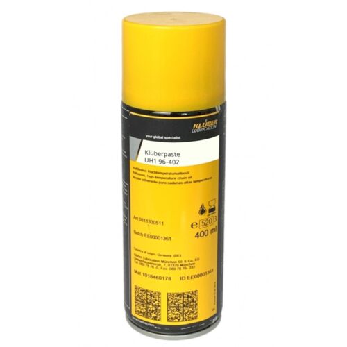 Klüberpaste UH1 96-402 High-temp paste for food-processing 400ml spray