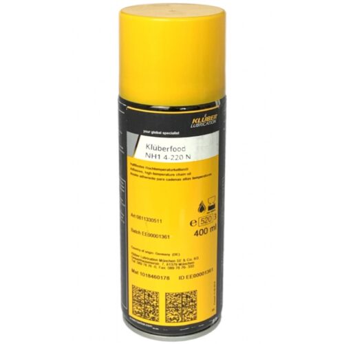 Klüberfood NH1 4-220 N Spray Lubricating oil for food industry 400ml